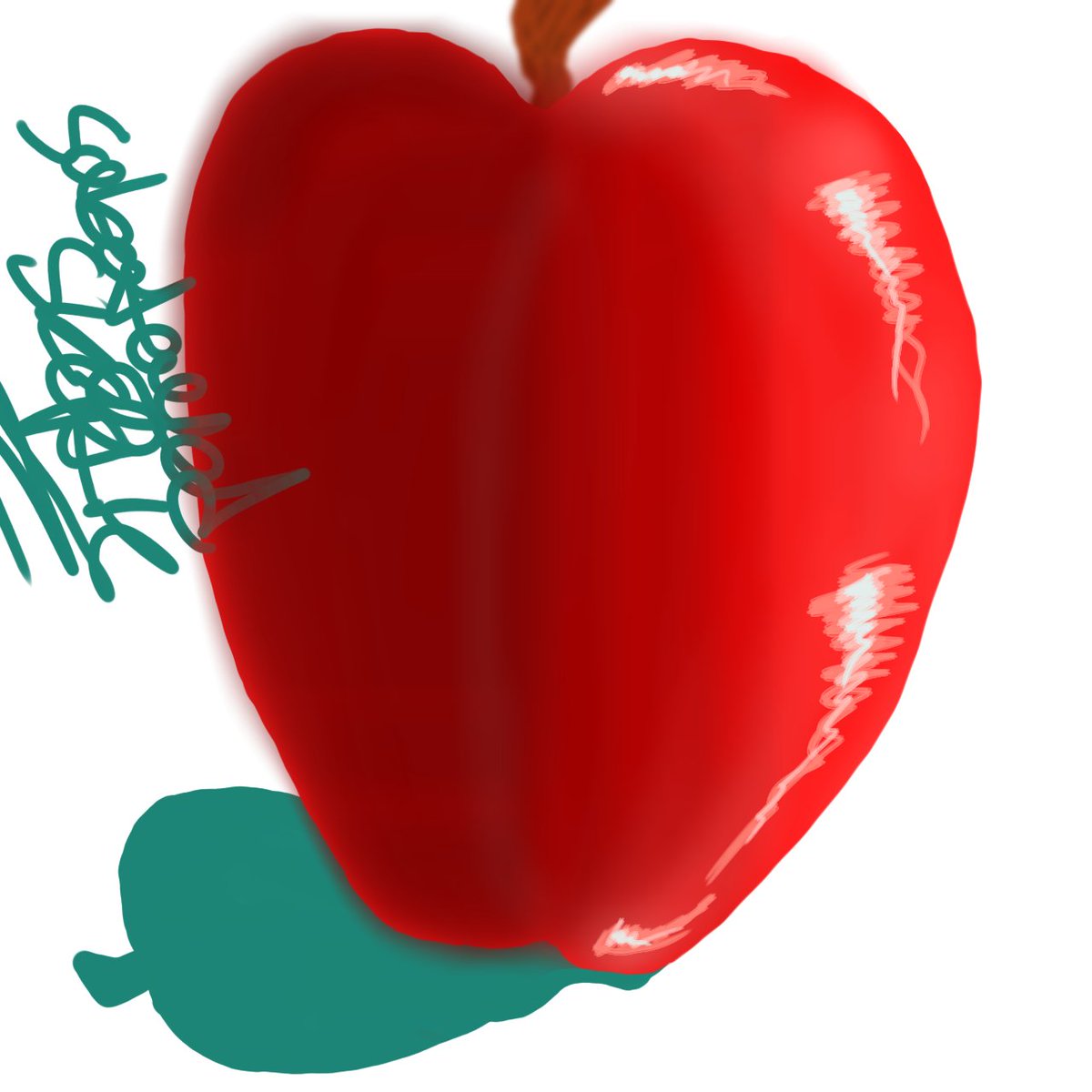 Sabotagedskepti's tweet photo. "An apple a day keeps the doctor away." 🍎 🍏 https://t.co/XXidhAB7sY