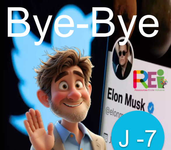 C’est désormais officiel, Ressources Ecole inclusive quittera le réseau Twitter (X) à partir du 20 janvier 2025, le jour de l’investiture de Donald Trump à la Maison Blanche. 
Nous migrons vers BlueSky : ressecoleinclusive.bsky.social