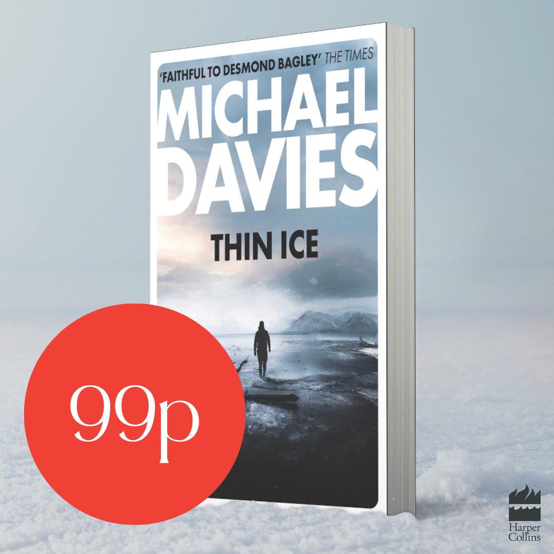 For this month only #ThinIce is just 99p!

Pick up this heart-pounding, action-packed thriller and transport yourself to the dangerous world of international espionage this January...🕵️

Shop now for 99p: smarturl.it/ThinIce