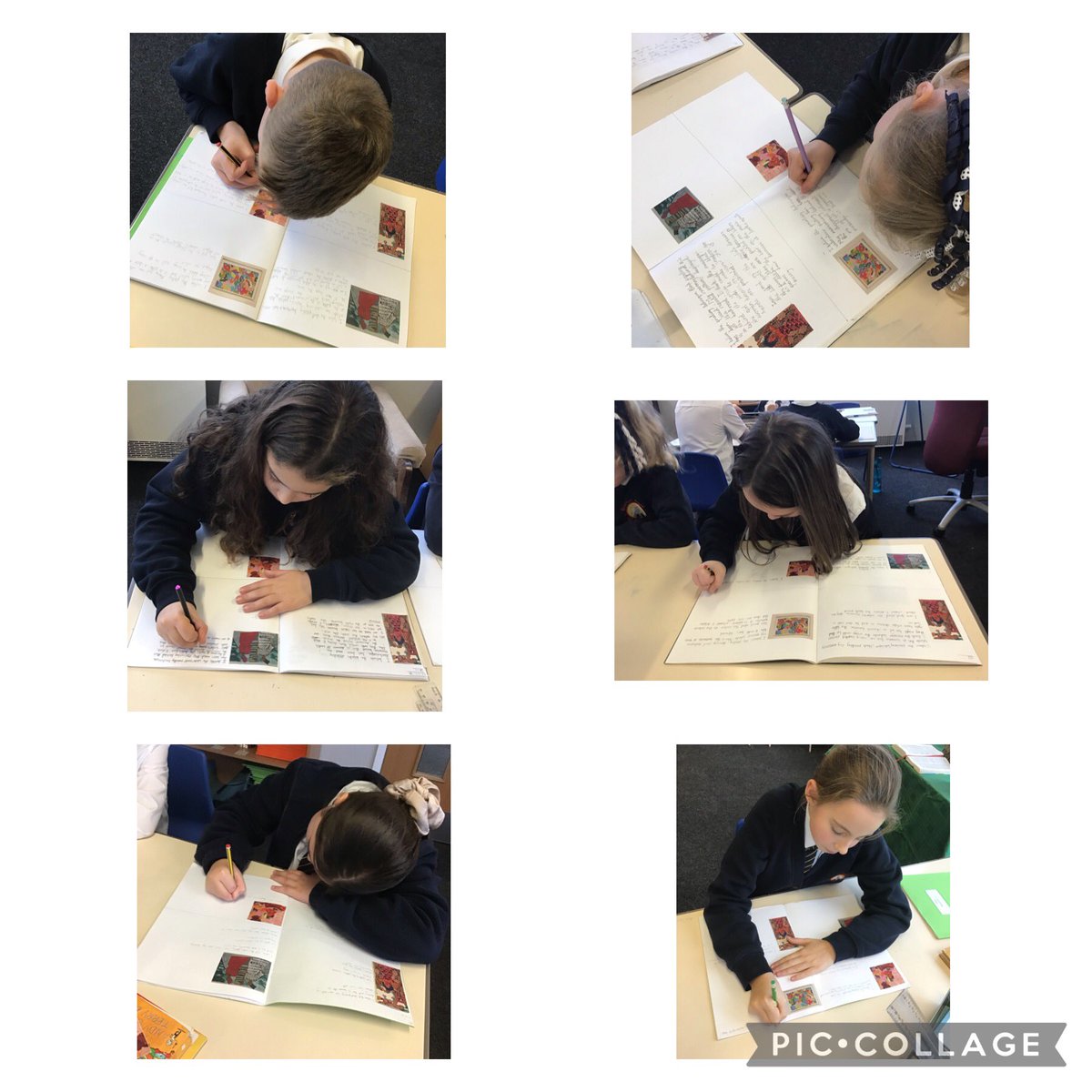 GA_Bury's tweet photo. #Year4GA explored the influential work of Sonia Boyce, the artist of study in our new Painting and printing topic. We went on to deduce what technique had been used to create the image as well as any deeper meanings within the piece. #ArtEdGA 🎨🖌️🖼️ https://t.co/OWwntti0up