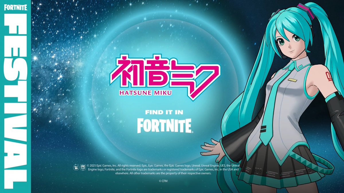 Gaspafv's tweet photo. Like, follow me with notis on &amp; reply if you need 2800 vbucks code for the Hatsune Miku skin! 💙

Use code GASPA to support me https://t.co/uc12qX0fx2