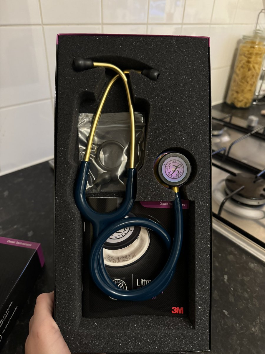 the legends at <a href="/MidMeds/">MidMeds</a> have sent me a stethoscope to raffle off to the medics at work 💪🏼💪🏼

Such a lovely team, and such a brilliant prize!