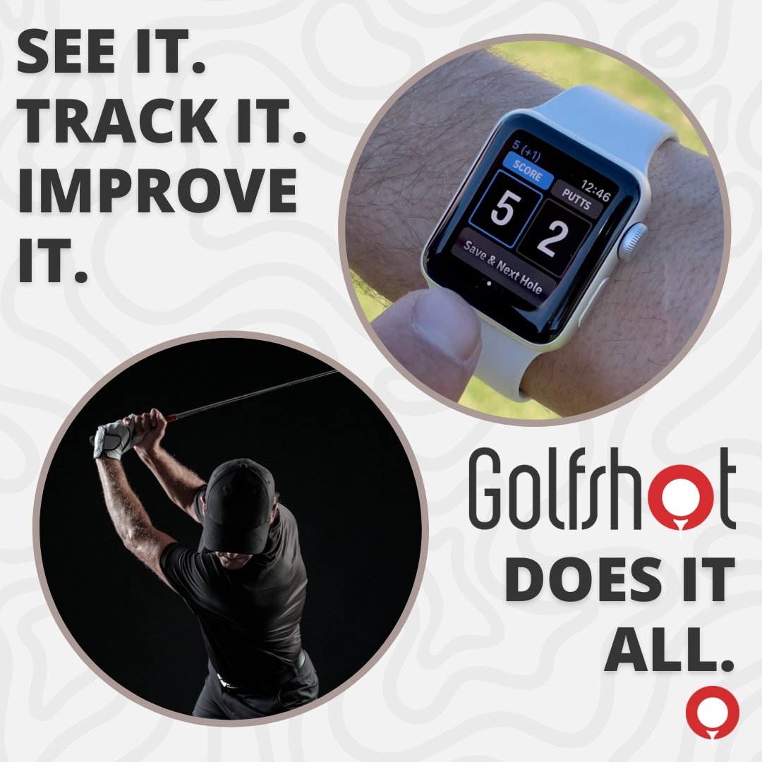 GolfshotGPS's tweet photo. Your ultimate golf companion 🎯⛳️ See it. Track it. Improve it. Golfshot does it all! 🏌️‍♂️⌚ #golfshot #golfshotgps #golf #SeeIt #TrackIt #ImproveIt https://t.co/VINrqIAt4Q