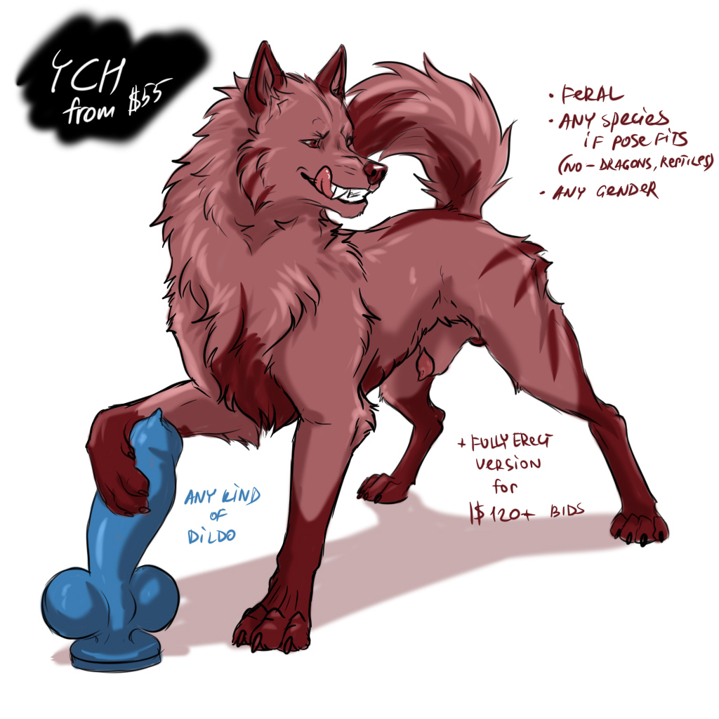 FCL_DoEl's tweet photo. YCH OPEN! feral any species      
SB: $55     
MI: $5     
AB: $455 (ends after 24h of last bid)           

Bid plz on FA https://t.co/V5d7AJL88T or Telegram (pinned tweet) https://t.co/7NyagQOp0M
