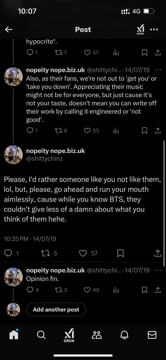 shittychinz's tweet photo. @Ne0n1LAaArMY0T7 @EverArmy44779 @btschartsdailyc Never seen a multi defend bts- 

Just gonna leave these here then…. https://t.co/WyjdW7lEg4