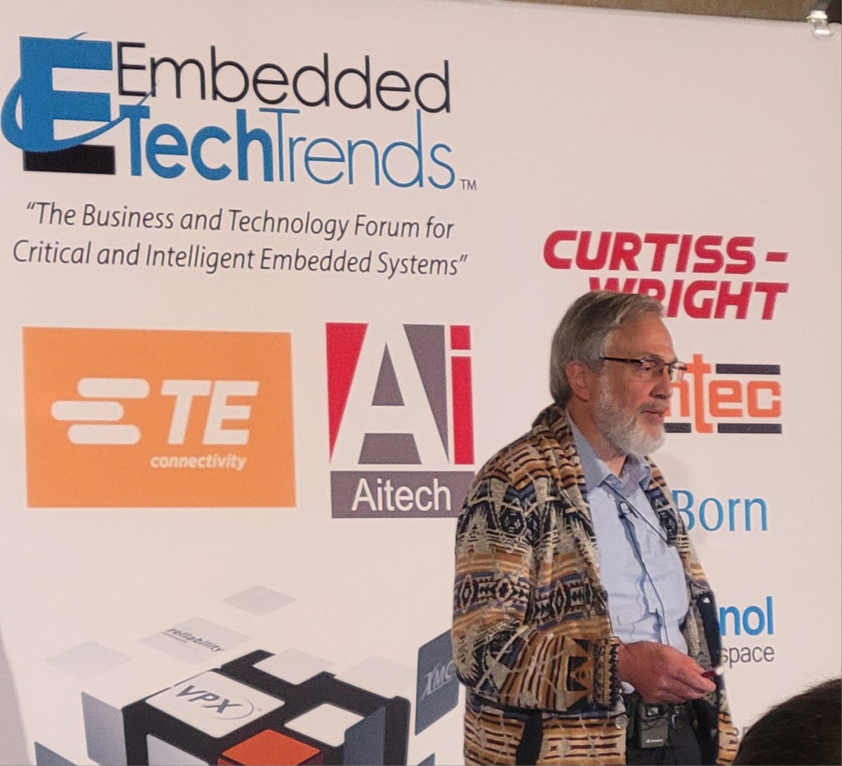 military_cots's tweet image. #VITA100 slot profiles--the evolution from #VITA65
Greg Rocco from @MITLL shows the #EmbeddedTechTrends crowd the proposed VITA 100 slot profiles
#ETT2025 #ETT