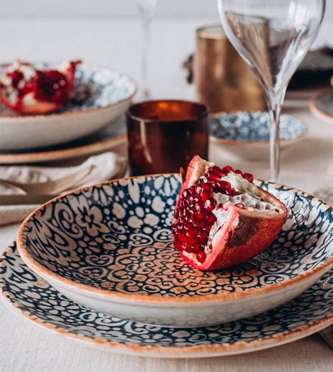 Turgla's tweet photo. Are you looking to add a touch of pattern to your table?⁠
Our Alhambra Dinnerware is designed to enhance every dish, offering the perfect backdrop for your culinary creations. 

🍽️ Build your tablescape: https://t.co/3zc7HKYkgH https://t.co/fY9PlB8o8p