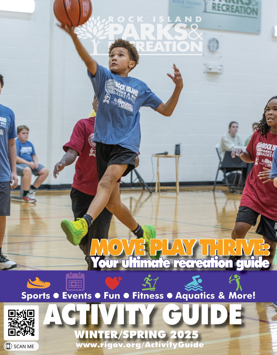 If you're looking for something to do this winter, check out our fitness classes, sports, events, and trips! rigov.org/activityguide
