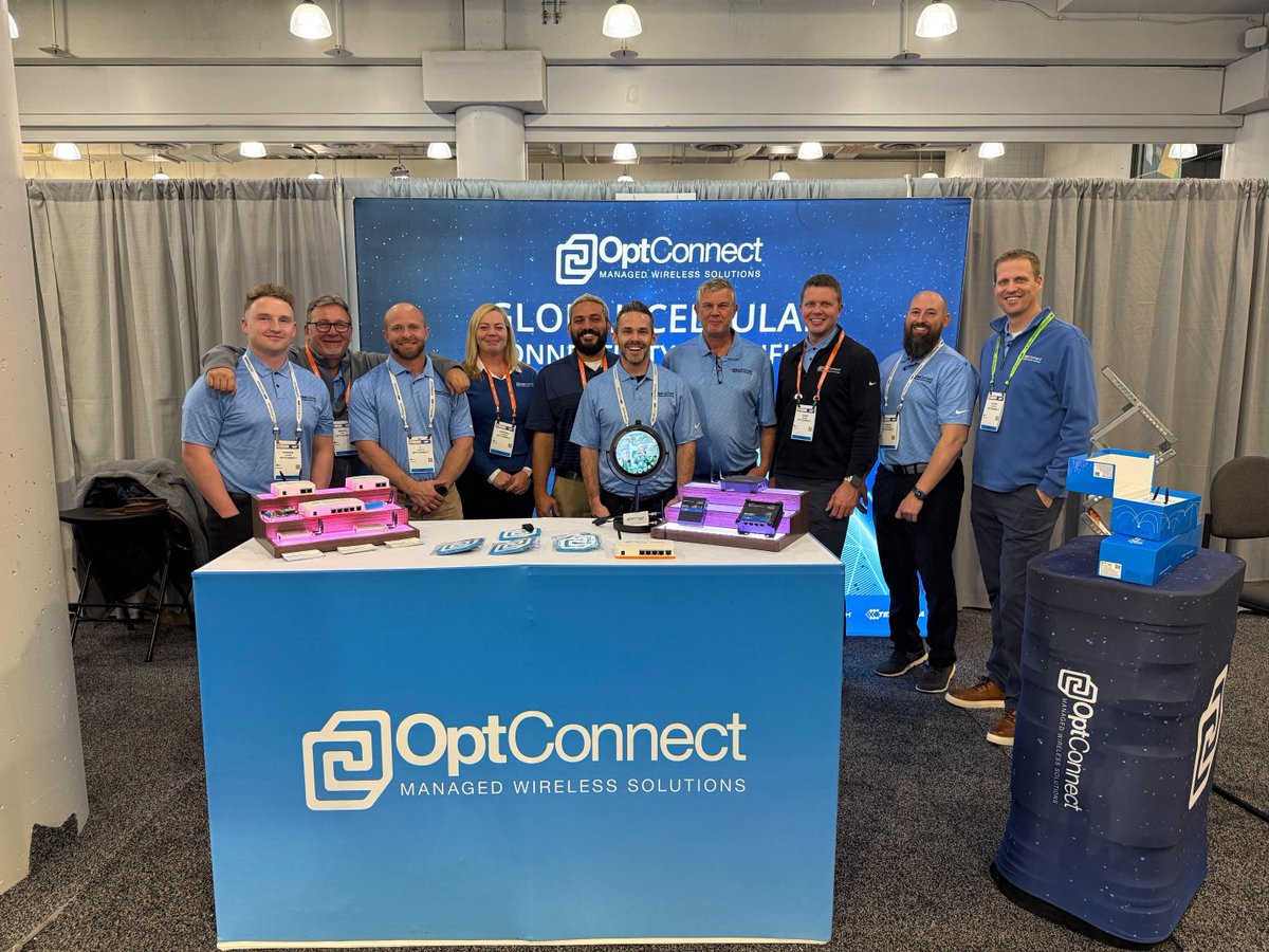 Day two at NRF is underway!🎉Our team is enjoying connecting with industry leaders, sharing ideas, and showcasing the latest in IoT connectivity. Want to simplify your cellular IoT? Stop by booth #503 and say hello.

#NRF2025 #OptConnect #IoTConnectivity #Innovation