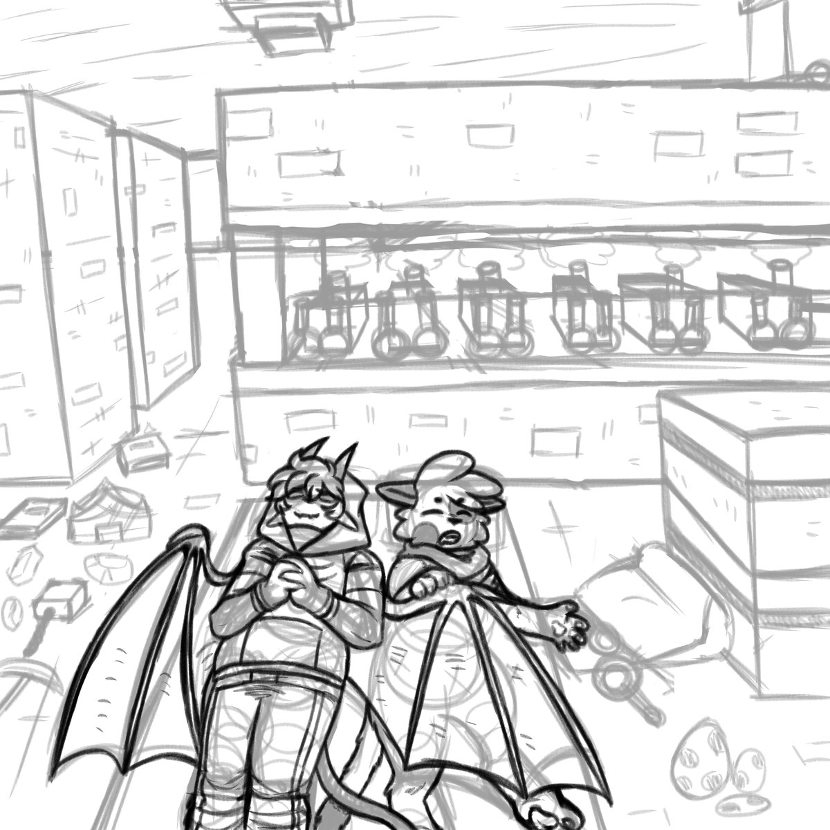 sweetiecola1's tweet image. A brewing friendship wip1
#badboyhalo #badboyhalofanart #pili #pilifanart #therealm #therealmfanart @Dtowncat_