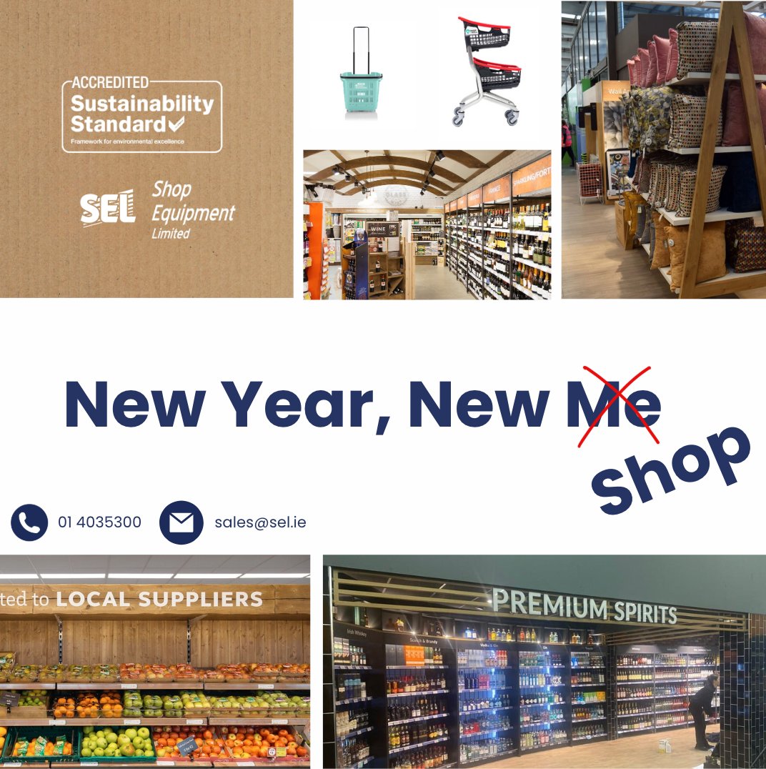 ShopEquipLtd's tweet photo. 🎉New Year, New Shop?

🛒In 2025, it's time to upgrade and refresh your shop with our expert team who have over 70+ years of experience in Irish retail.

🌐Visit https://t.co/9lFxTFj53t to learn more about our services and read some of our testimonials.

#irishshopfitting https://t.co/e2sxARDrcX