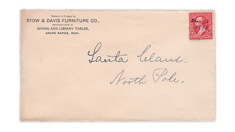 LinnsStampNews's tweet photo. Early letters to Santa. https://t.co/Ih09oGmx3s #LinnsStampNews #USStampNotes https://t.co/9gl4qENdZE