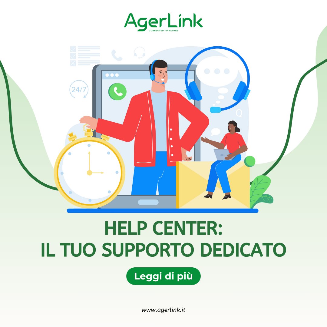AgerLink_it's tweet photo. Con il nostro Help Center, ricevi supporto rapido e notifiche in tempo reale per ogni richiesta. Aggiungi screenshot o file e resta aggiornato con AgerLink. Scopri di più sul nostro sito.

#AgerLink #HelpCenter #AgricolturaDigitale #SupportoTecnico #InnovazioneInAgricoltura https://t.co/OSbH9a8VbL