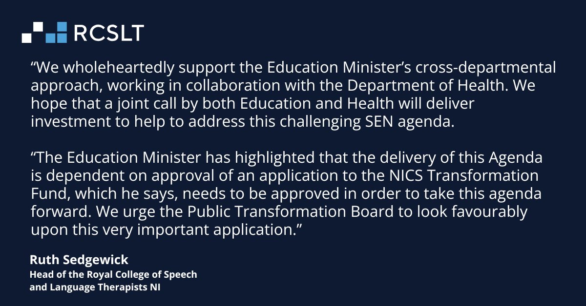 RCSLT Northern Ireland tweet media