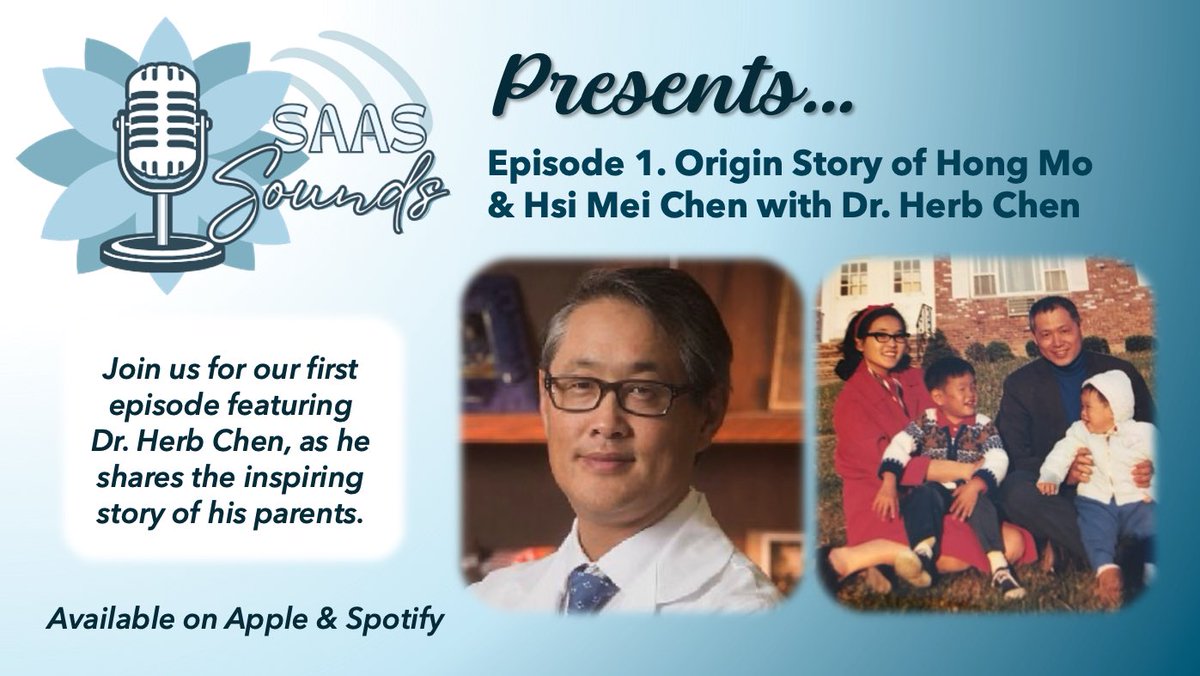 SocAsianAcadSurg (@asianacadsurg) on Twitter photo 🎙️ #SAASSounds is LIVE! 🎙️
 
Our first episode features <a href="/herbchen/">herb chen</a> from <a href="/UABSurgery/">UAB Surgery</a> as he shares his parent’s journey to the US. To listen, check out the links below and follow us on Apple Podcasts or Spotify! 
 
Apple: bit.ly/3WjcJRh  
Spotify: spoti.fi/4h6ypc1 🎙️ #SAASSounds is LIVE! 🎙️
 
Our first episode features <a href="/herbchen/">herb chen</a> from <a href="/UABSurgery/">UAB Surgery</a> as he shares his parent’s journey to the US. To listen, check out the links below and follow us on Apple Podcasts or Spotify! 
 
Apple: bit.ly/3WjcJRh  
Spotify: spoti.fi/4h6ypc1