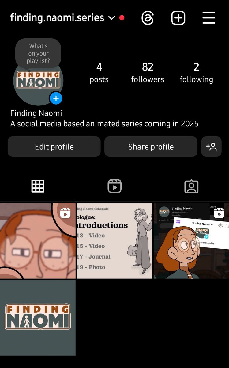 lavliam_'s tweet photo. Finding Naomi begins today!!

This is an indie animated series I've created for social media for my senior thesis project. 

Please watch and share around!! You can find it on Instagram, TikTok, and YouTube @ finding.naomi.series https://t.co/Q0Jc3ARZPI