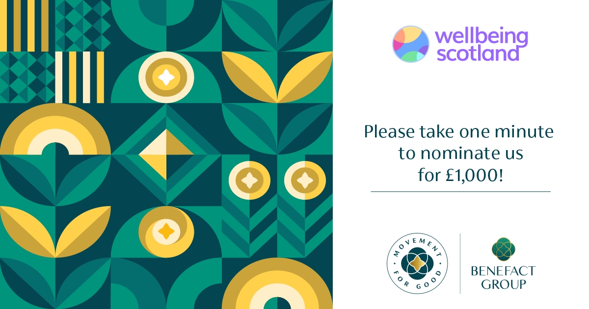 Please nominate us to receive £1,000 !
movementforgood.com/#nominateAChar…

A minute of your time could see us winning £1,000 in the next draw on 27th January

Nominations automatically carry over to all remaining £1,000 draws for the rest of the year!
#movementforgood #charity #fundraising