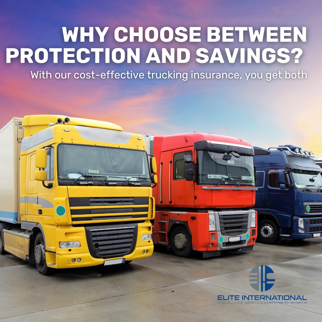 EliteInternat13's tweet image. Get the best of both worlds – top-notch protection AND savings! 

Let us help you keep your trucks covered without breaking the bank. Get your quote now! 💰🚛

📞 909-202-4966
🌐 eliteintins.com

#EliteInsuranceServices #TruckInsurancePros #InsuranceExperts