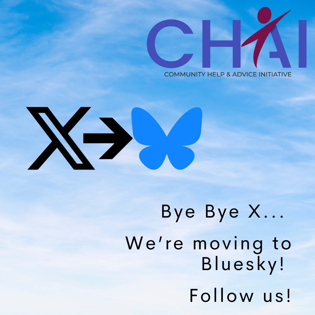 We believe in standing by our values, which is why we’ve decided to leave X, like many other charities. We’re excited to continue our journey on Bluesky. We’d love to see you there! Follow us @CHAIEdinburgh.bsky.social