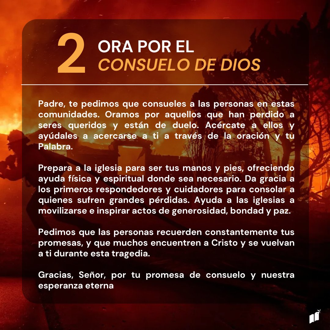 sdadbiblica's tweet photo. 🙏 Ora con nosotros por todos los afectados por los incendios forestales en el sur de California. 

Tomado de American Bible Society / Articles @americanbible 

#SociedadBiblica #SociedadesBiblicasUnidas #OrandoPorCalifornia #PrayForCalifornia #LosAngelesFire #AmericanBible https://t.co/GJa24tHsfb