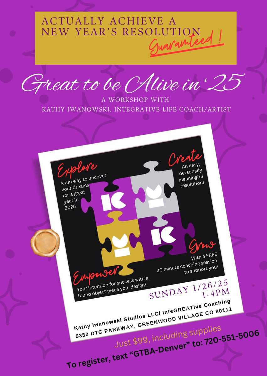 UTransformCoach's tweet image. Fabulous “Great to Be Alive in ‘25: Integrative Goal-setting Workshop” co-facilitated yesterday with Chelsea Rousso, glass fusion artist, in Lauderdale-by-the-Sea, FL! 

Next one by myself in Denver on 1/26/25! 

#TransformativeHealing #IntegrativeHealth #WomenEmpowerment