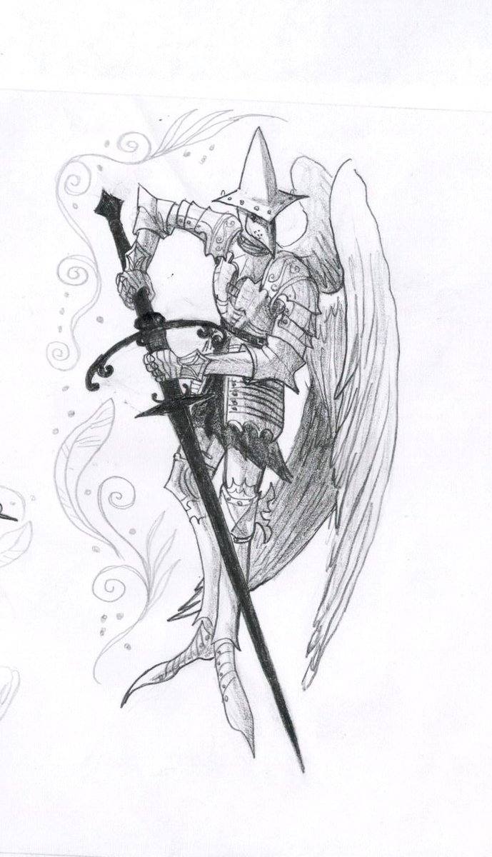 octadousk's tweet photo. Divine Sentinel (original character) https://t.co/Fc4jl4WovG