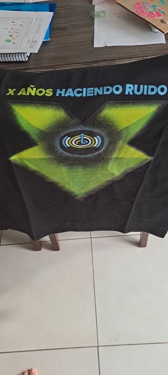 zfsrioja's tweet photo. @pollorockmusica saludos desde mty, ya llego  la playera de aniversario https://t.co/0PEjVJIc3D