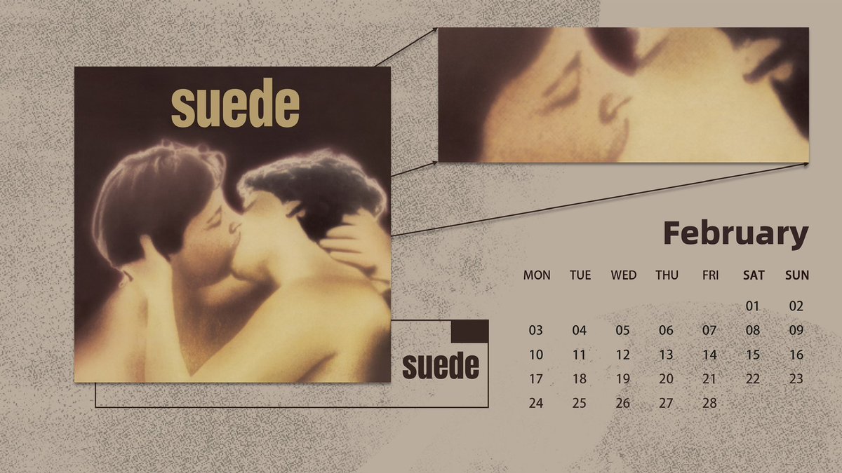 Populator905's tweet photo. Suede Cover 2025 Calendar 1-4
These are my works, and I’d like to share them with other Suede fans.
#suede #SUEDE https://t.co/mhfTxBDbPJ
