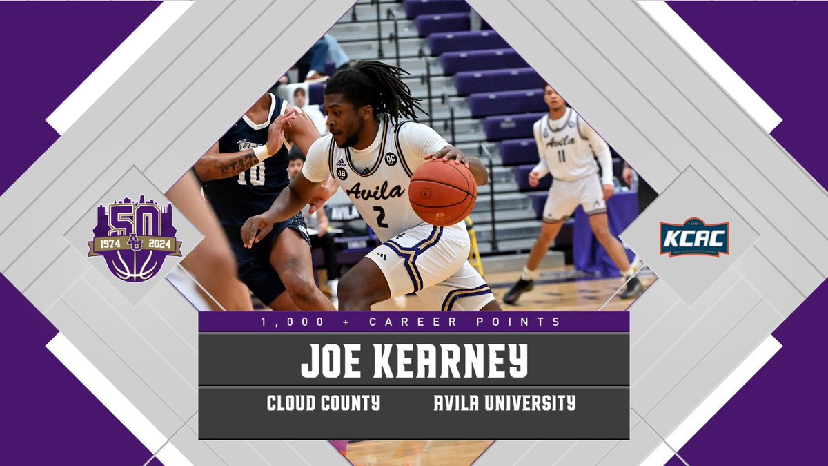 Congratulations to Joe Kearney on surpassing 1,000 Career Points‼️

#AvilaFirst /// #Eagles