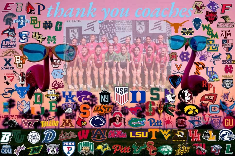 Thank you to all the coaches that came to watch my team and I play this weekend! See you in San Diego!