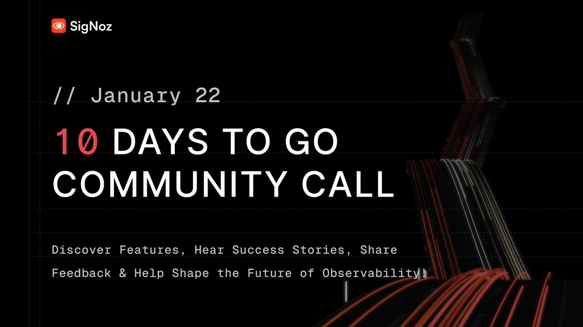 🚀 10 days to go for Community Call!

🗓️￼Date: Wednesday, January 22, 2024
￼⏰Time: 12:00-12:45 PM(IST)

What to expect this time ?
￼
💡Latest Features Demos
￼🎯User Success Stories
￼📝Feedback &amp; Feature Requests
🤔Share Challenges

Register : lu.ma/1z2jr0yy

￼