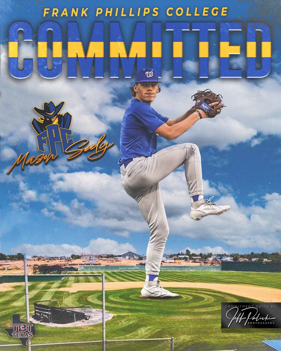 Mason Seely (@masonseely10) on Twitter photo I am excited to announce my commitment to Frank Phillips CC to continue my academic and athletic career!
#GoPlainsmen
<a href="/david15sheppard/">David Sheppard</a> <a href="/TBTTexas/">TBT Texas Baseball</a> <a href="/PlainsmenBB/">Frank Phillips College Baseball</a> <a href="/HCchadbrown/">Chad Brown</a> <a href="/seely_dustin/">Dustin Seely</a> <a href="/CoachHaynesJr/">David Haynes, Jr. M. ED</a> I am excited to announce my commitment to Frank Phillips CC to continue my academic and athletic career!
#GoPlainsmen
<a href="/david15sheppard/">David Sheppard</a> <a href="/TBTTexas/">TBT Texas Baseball</a> <a href="/PlainsmenBB/">Frank Phillips College Baseball</a> <a href="/HCchadbrown/">Chad Brown</a> <a href="/seely_dustin/">Dustin Seely</a> <a href="/CoachHaynesJr/">David Haynes, Jr. M. ED</a>