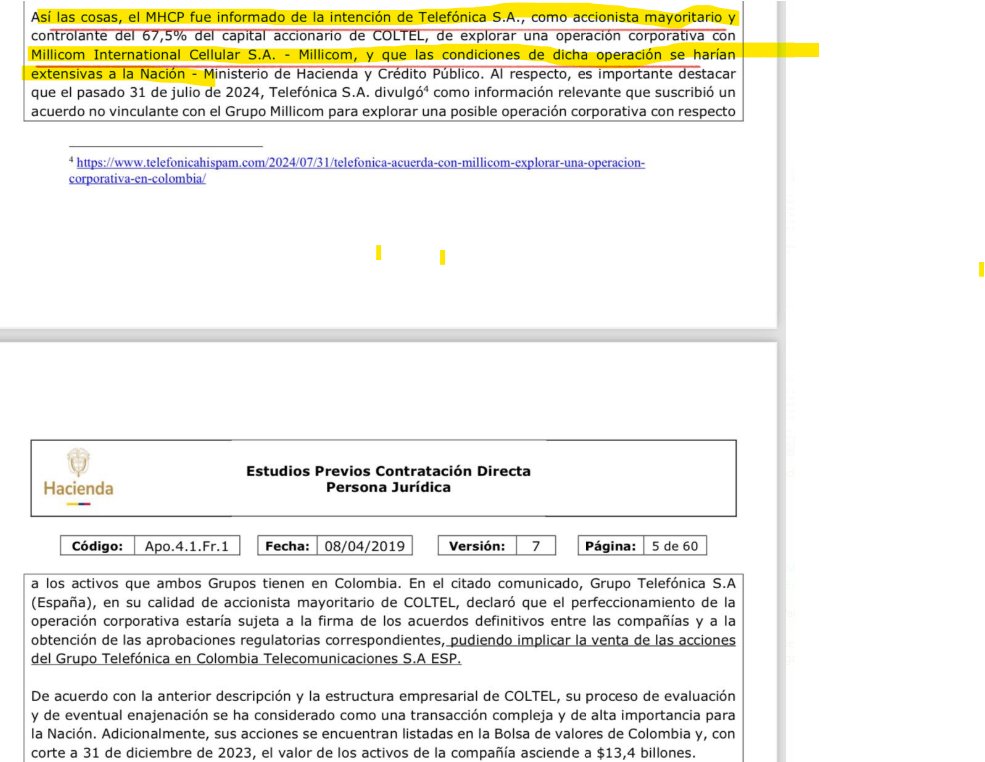 <a href="/petrogustavo/">Gustavo Petro</a> tremenda traición a la clase trabajadora y al país, al entregar a <a href="/Millicom/">Millicom</a>  el dominio de las Telecomunicaciones, una empresa que solo opera en países con altos niveles de corrupción.  Indague sobre el papel de Millicom en el golpe a Zelaya.