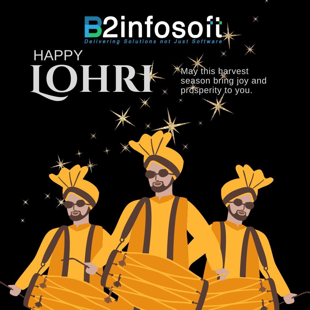 b2infosoft's tweet photo. At B2infosoft, we are committed to lighting up your business journey with innovative software solutions. Let’s celebrate the harvest of new opportunities and a prosperous future together.  

Wishing you and your family a very Happy Lohri! 🌟

#HappyLohri #B2infosoft https://t.co/VVlMCi3KIB