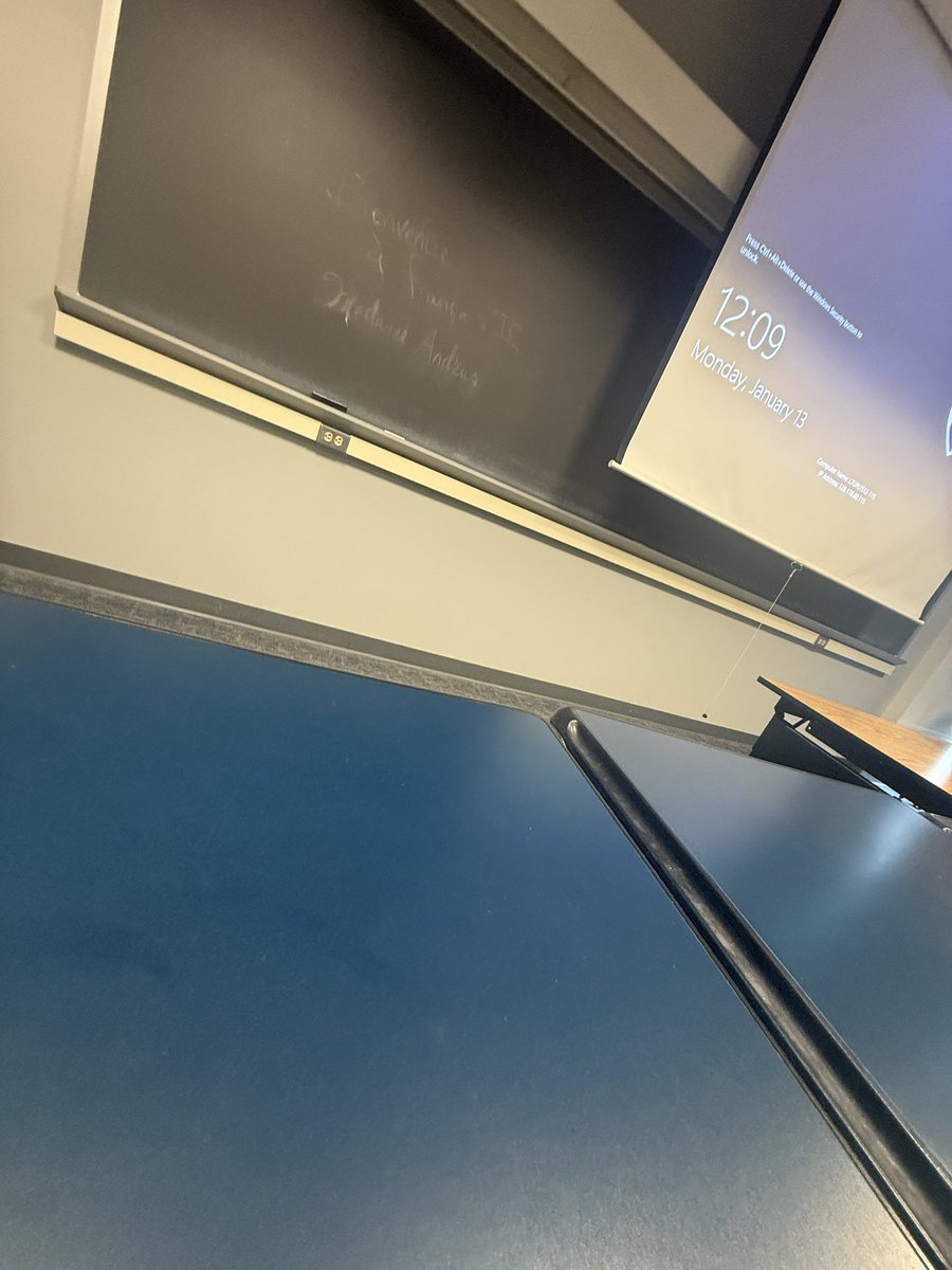 First day, front row, 10 minutes early!

<a href="/coachjfranklin/">James Franklin</a>