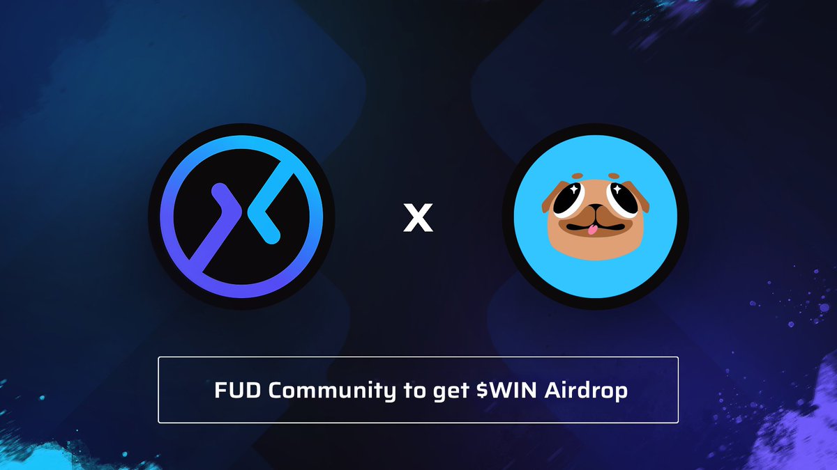 WIN Update 🪂

We are thrilled to share that FUD (<a href="/fudthepug/">FUD</a>) holders will get a $WIN airdrop!