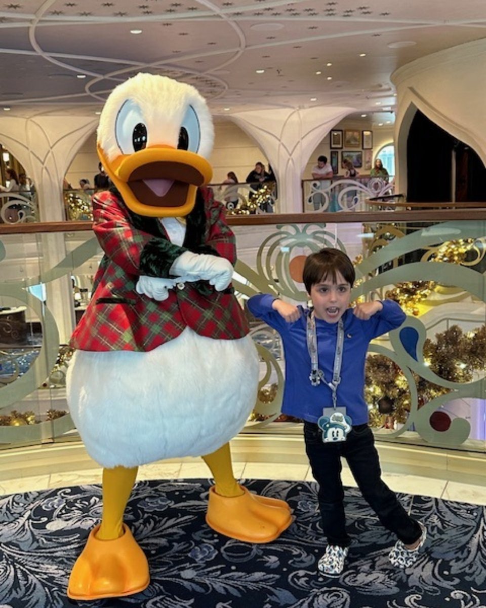 ✨ Nathan’s Disney Cruise wish was granted, and his birthday celebration was unforgettable! 🚢🎉 From meeting characters to endless ice cream, every moment was magical. 🏰🍦

His mom shared: “Thank you for everything! Nathan enjoyed every second!” 💖