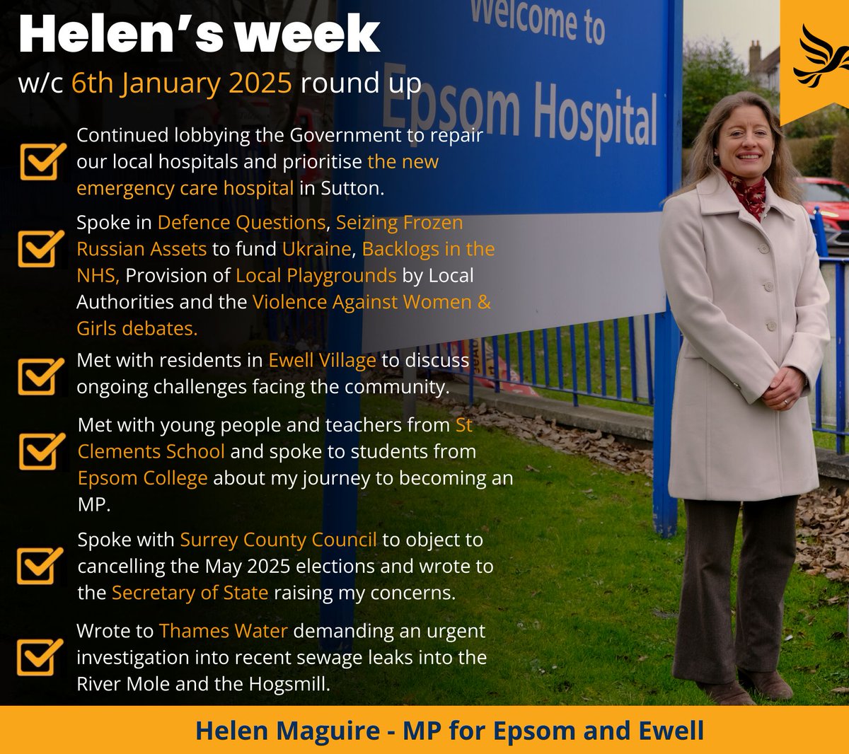 Helen Maguire BEM MP 🔶 tweet media