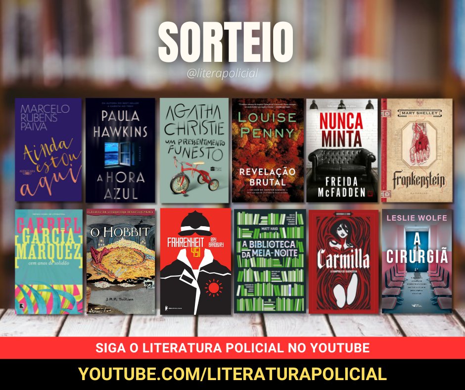 literapolicial's tweet photo. ⭐ SORTEIO ⭐ A pessoa sorteada escolhe um dos livros ou pix de R$50!

📌 REGRAS
▪ Seguir @literapolicial
▪ RT nesse post (sem citar)
⚠️ RT NO POST FIXADO
▪ Comentar qual livro/pix vc escolhe
▪ Morar no BR

📅 Resultado: 6a, 31/01🍀
📸 Segue no https://t.co/sjRnmk8Oly https://t.co/iI11zKCQfA