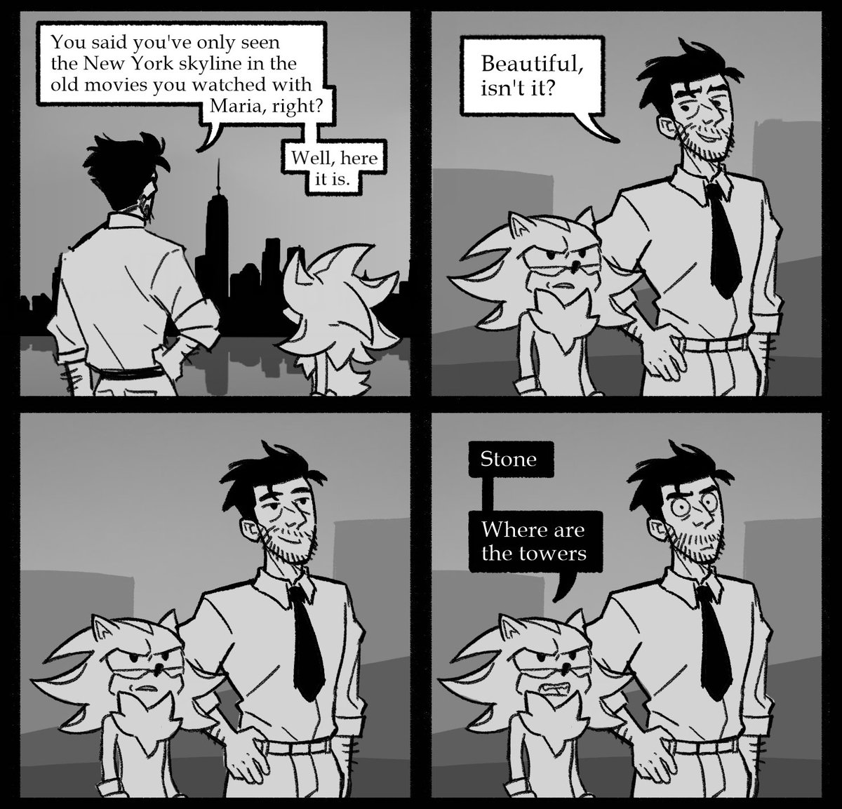 That “Shadow being clued into earth culture but only stuff from 50 years ago” post was so good then the realisation hit me like a freight train