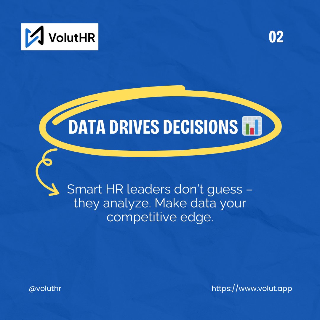 voluthr's tweet photo. 🔮 HR Trends 2025:
1️⃣ Automation is King 👑: Work smarter, not harder.
2️⃣ Data Drives Decisions 📊: Insights that empower.
3️⃣ Employee Wellness 💙: Your people are your greatest asset.

🚀 Stay ahead with Volut HR. DM us for a FREE trial!
#HRTrends #VolutHR #ProductivityTips https://t.co/vbVaTODcVd