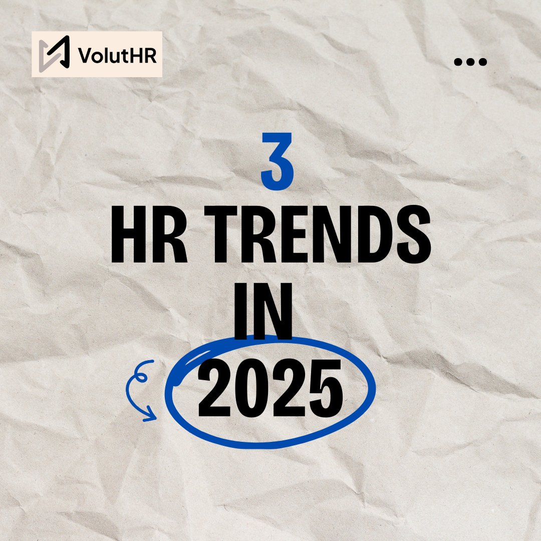 voluthr's tweet photo. 🔮 HR Trends 2025:
1️⃣ Automation is King 👑: Work smarter, not harder.
2️⃣ Data Drives Decisions 📊: Insights that empower.
3️⃣ Employee Wellness 💙: Your people are your greatest asset.

🚀 Stay ahead with Volut HR. DM us for a FREE trial!
#HRTrends #VolutHR #ProductivityTips https://t.co/vbVaTODcVd