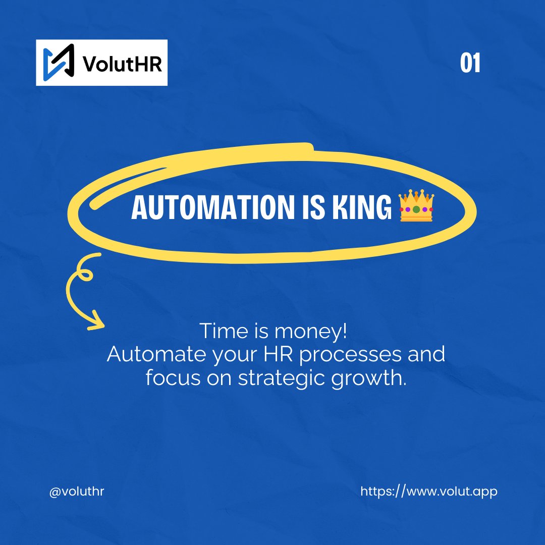 voluthr's tweet photo. 🔮 HR Trends 2025:
1️⃣ Automation is King 👑: Work smarter, not harder.
2️⃣ Data Drives Decisions 📊: Insights that empower.
3️⃣ Employee Wellness 💙: Your people are your greatest asset.

🚀 Stay ahead with Volut HR. DM us for a FREE trial!
#HRTrends #VolutHR #ProductivityTips https://t.co/vbVaTODcVd