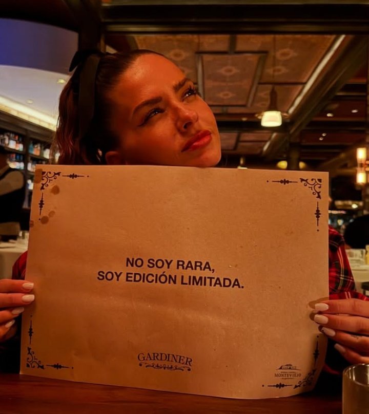 Tati te tumbaste medio país,no sos edición limitada.