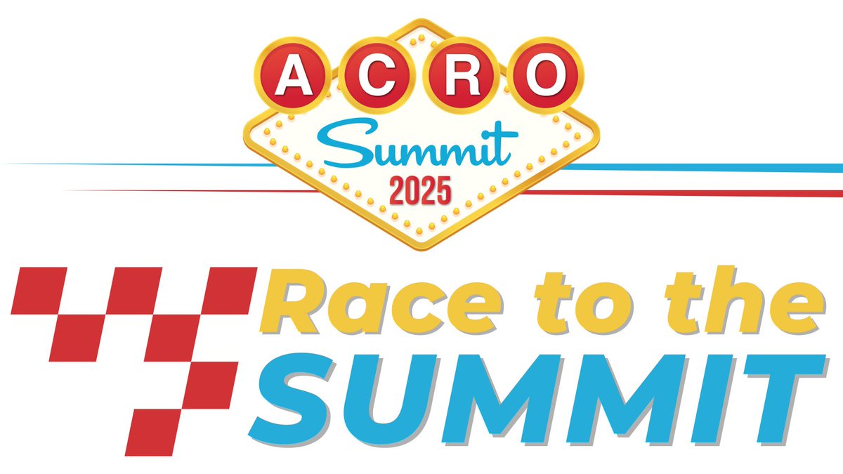 The #ACRO2025 Race to the Summit starts today! This is your last chance to register -- we can't wait to see you at #ACROinVegas! Join a team here: acro.org/racetothesummit