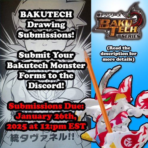 JoystickJesse's tweet photo. Submit your drawing on the discord under the #bakutech-monster-drawing submissions channel on discord: https://t.co/8NwBHPsu4r https://t.co/KwDmMOleYH