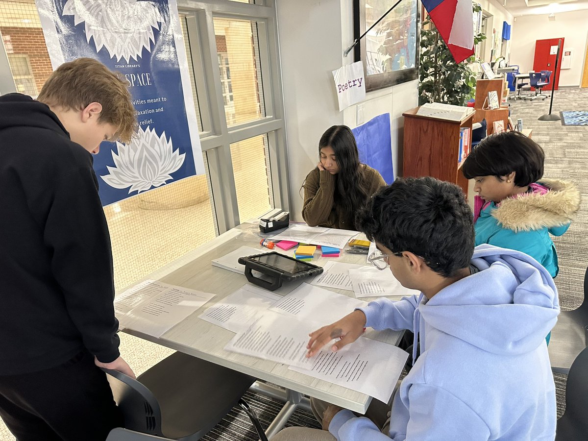 Titan Library (@titanlibrary2) on Twitter photo GT Humanities is learning about World War I via immersive stations in the library! <a href="/friscoisd/">Frisco ISD</a> <a href="/Cen10titans/">Centennial HS</a> <a href="/FISD_Libraries/">Frisco ISD Libraries</a> GT Humanities is learning about World War I via immersive stations in the library! <a href="/friscoisd/">Frisco ISD</a> <a href="/Cen10titans/">Centennial HS</a> <a href="/FISD_Libraries/">Frisco ISD Libraries</a>