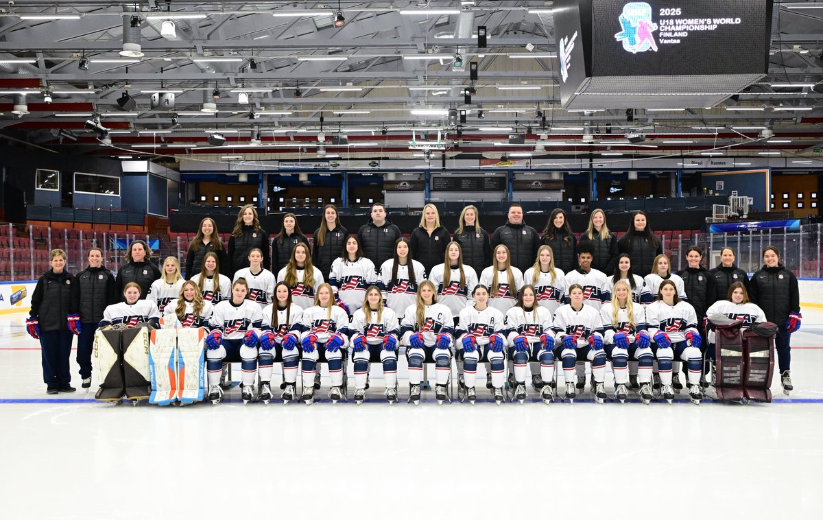 Congratulations to Team USA on bringing home the silver medal at the U18 Women's World Championship! 🥈🇺🇸 #U18WomensWorlds #MassProud