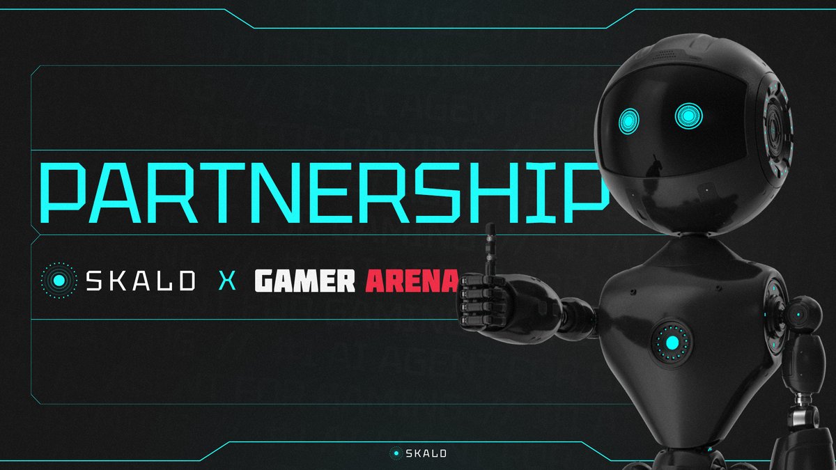 SkaldAIAgent's tweet photo. Another partnership? Why not? 

Let’s meet @GAUtoken 🎮

Gamer Arena is a competitive gaming platform where gamers get rewarded for gaming skills, efforts, and loyalties through the Challenge & Earn model powered by blockchain technology.

We are joining the @GAUtoken ecosystem, which includes Youtube Gaming, AWS, Meta, Immutable, Venly, Google Ads, Moonton, Krafton, The Sandbox, as SKALD AI Agent.

We are very excited about what we will achieve together in the Web3 gaming world 🔥