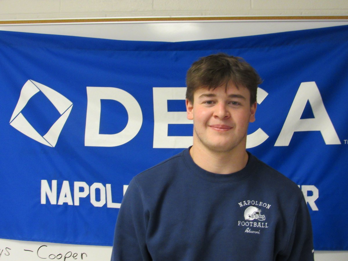 2nd Period 
Personal Finance 

Student of the Month November &amp; December

Senior - Brayden Black

- Has goals, sees value in learning the material, takes advantage of opportunities within class, positive attitude.